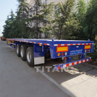 40t 40ft container flatbed trailer supplier