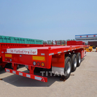 3 axles 40ft 40 tons capacity flatbed trailers for sale supplier