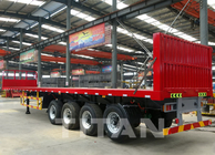 shipping 30ft 53ft 60ft 30 feet 53 feet 60 feet 48 60 ton container transport flatbed trailer supplier