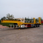Heavy hauler 3 axles 60 tons low bed semi trailer supplier