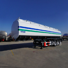 Distribution 3 Axle 45000 liters fuel tanker trailer for Sale supplier