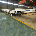 TITAN 3 axles transport excavator lowbed trailer lowbed semi trailer Low Loader price for sale supplier