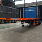 TITAN 3 essieux semi-remorque porte conteneur en haute qualité semi-remorque plateau porte conteneur à vendre supplier