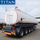 TITAN 4 Axle Fuel Tank Trailer 54000/60000 Liter Oil Tanker Semi Trailer supplier