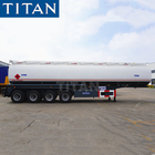 TITAN 4 Axle Fuel Tank Trailer 54000/60000 Liter Oil Tanker Semi Trailer supplier