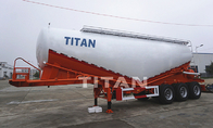 45m3 dry bulk tanker Cement Tanker Trailer flour tankers for sale supplier