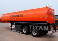2 axle milk tanker trailer Fuel Tanker Trailer  petroleum trailers for sale supplier