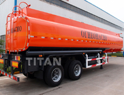 2 axle milk tanker trailer Fuel Tanker Trailer  petroleum trailers for sale supplier