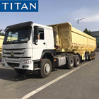 TITAN 5 Axles Heavy Duty Tipper Trailer U Shape Dump Semi Truck Trailer supplier