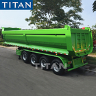 TITAN 70 Ton Capacity Tipper Semi Trailer/4 Axles Dumper Semi-Trailer supplier