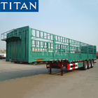 TITAN Cow Poultry Carrier Animal Transport Stake Fence Semi Trailer supplier