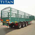 TITAN Cow Poultry Carrier Animal Transport Stake Fence Semi Trailer supplier
