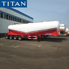 TITAN 4 axles powder tanker trailer cement transport vehicle supplier