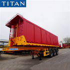 2/ 3 axles hydraulic container tipper dump chassis semi trailer supplier