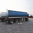 TITAN monoblock diesel milk transport drawbar tanker trailer for sale supplier