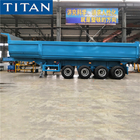 TITAN 4 Axle hydraulic Cereals Scrap Tipper Tipping semi Trailer supplier