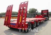 TITAN 3/4/6 axles 40/60/80 tons heavy transport semirremolque low bed trailer supplier