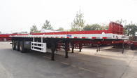 TITAN 2/3/4 axle flatbed trailer 40/60/t flat deck platform semi trailers for sale supplier
