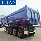 TITAN 4 axle 80 ton rear dumping tipper semi trailer for Africa supplier