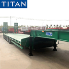 TITAN 6 axle hydraulic heavy haul lowbed trailer truck for Africa supplier