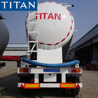 TITAN 3 axle 30/35cbm V type silobas bulk cement truck dimensions supplier