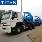 TITAN 40ft sidelifter container side loader unloading trailer supplier