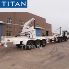 TITAN 45 tonne side loader container loading semi trailer for UAE supplier