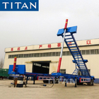 2 axle 40ft container tipping chassis semi trailer-TITAN Vehicle supplier