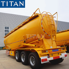 3 axle 50 cubic meters silo cement semi-trailer with compressor supplier