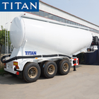 Powder Transport V Shape 30cbm Dry Bulk Cement Tanker Trailer supplier