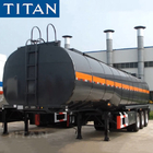 Heating Bitumen Asphalt Tank Trailer With Insulating Layer supplier