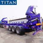 45T Side Loader Container Transport Truck Trailer Price for Sale in Papua New Guinea supplier