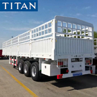 Flatbed trailer with removable sides fence semi trailer for sale supplier