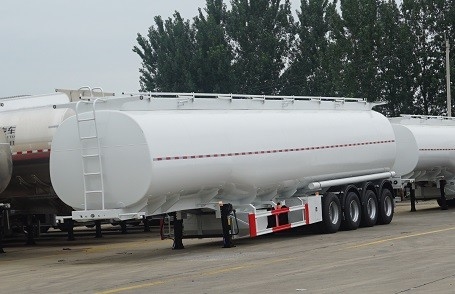 TITAN VEHICLE 4 axle 54000liters gasoline trailer fuel tanker semi trailer fuel trailer for sale supplier