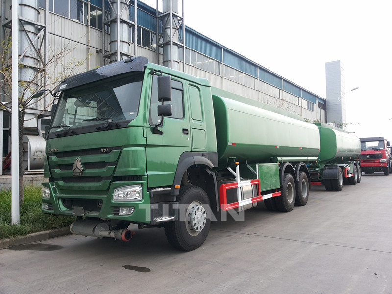 TITAN VEHICLE STAINLESS SEMI TRAILER with 48,000 liters For Palm oil Transportation supplier