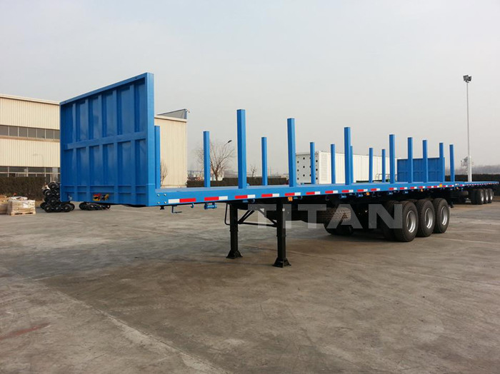 Container Handling log carrier Trailers supplier