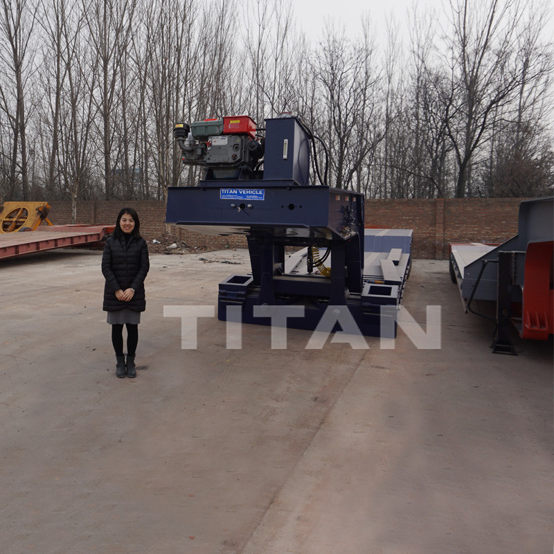 flatbed lorry truck gooseneck lowboy trailer for sale high quality semi trailer supplier
