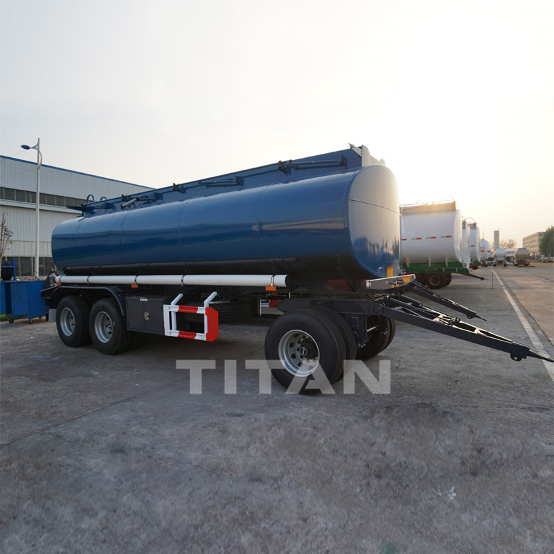 fuel dolly drawbar tanker trailer high quality drawbar thank trailers for sale supplier
