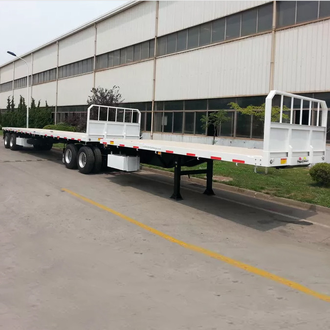 TITAN 40ft container superlink interlink flatbed semi trailer supplier