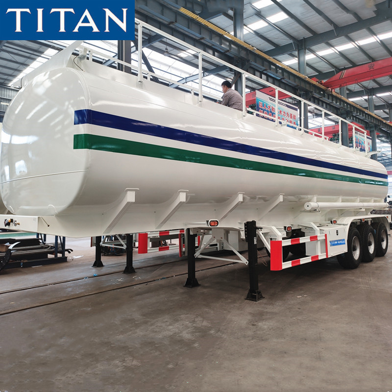 3 Axle 40000 Liters Fuel Tanker for Sale in Tanzania supplier