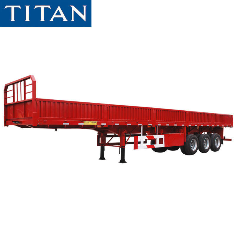 ​ ​​40 ton side wall trailer sideboard open top semi trailer for sale supplier