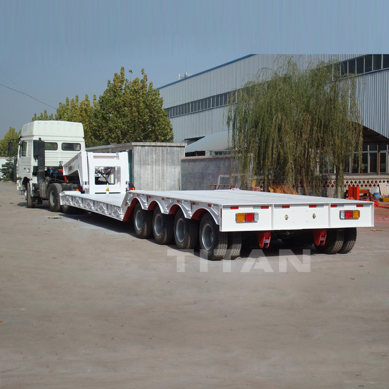 4 axles 100ton 120ton lowboy trailer for sale lowboy for sale lowboy