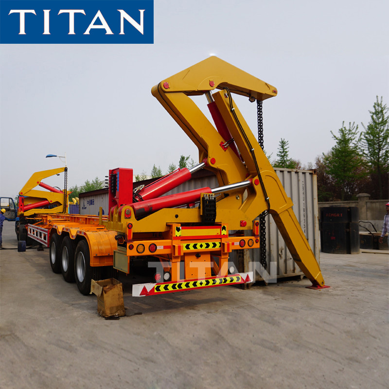 TITAN steelbro sidelifter self load containers side lift truck trailer