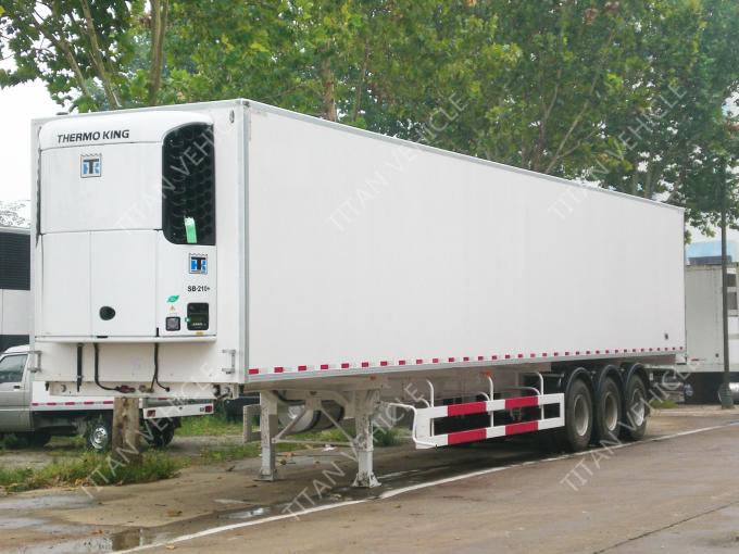 Thermo King 20ft 40ft 53ft mobile refrigerated trailer truck / cooler trailer