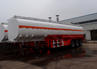 3 Axles 45000 liters 5 compartments fuel tanker trailer for oil transportation supplier