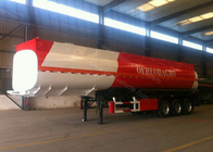3 Axles 45000 liters 5 compartments fuel tanker trailer for oil transportation supplier