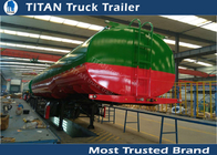 42000 Liters Fuel semi tanker trailer with European system for bad road condition supplier