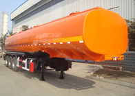 42000 Liters Fuel semi tanker trailer with European system for bad road condition supplier