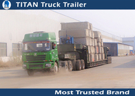1 - 5 Axle Heavy Haul Trailers , Semi Dolly Trailer 150 Ton for heavy duty transports supplier