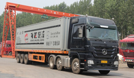Container loader tandem axle flatbed trailer / Flatbed tractor trailer supplier